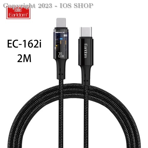 Earldom Usb c to lightning Pd data cable 20W fast charging for apple watch charger EC-162i