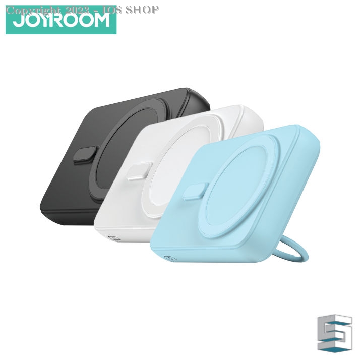 JOYROOM JR-W050 20W Magnetic Wireless Power Bank with Ring Holder