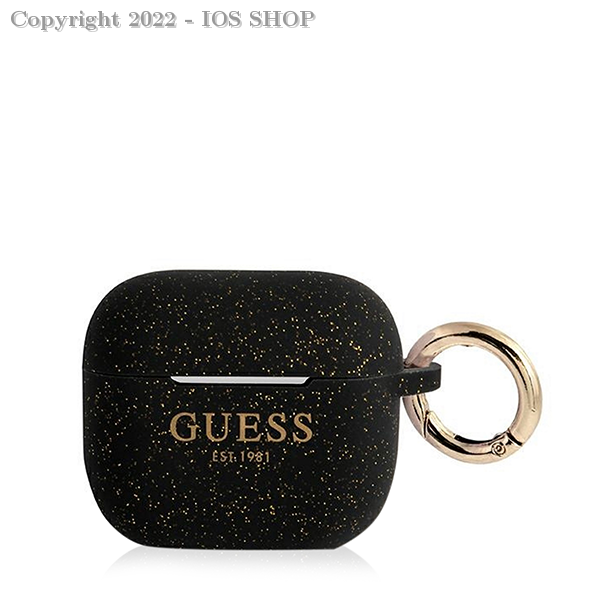 GUESS TPU COLORED GLITTER CASE FOR AIRPODS PRO